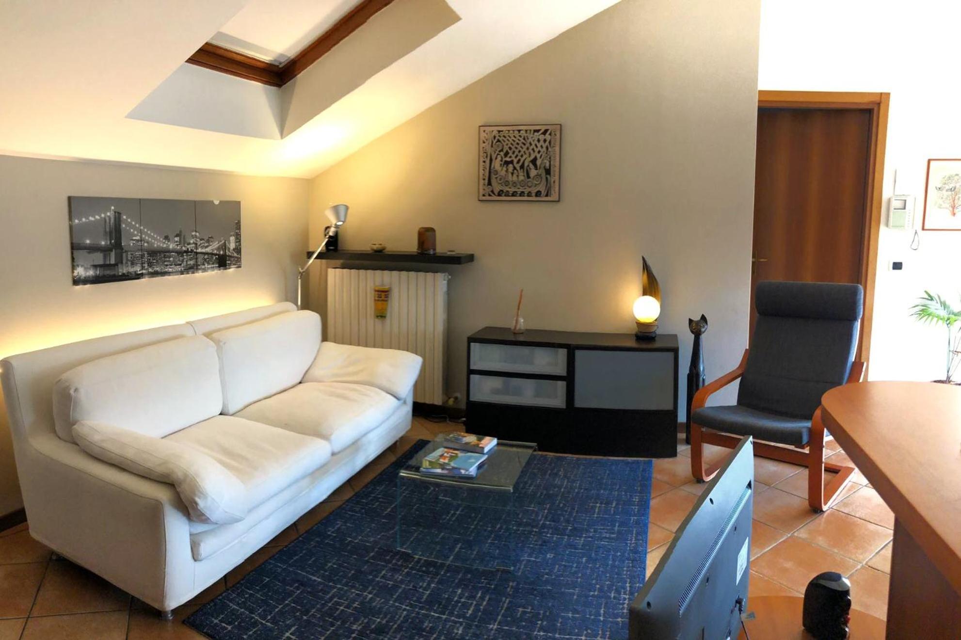Bright Penthouse Close To Center With Terrace And Lake View Lecco Buitenkant foto